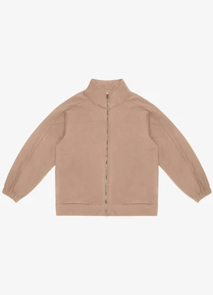 Secret Glam - Jaqueta Plus Size Marrom - SECRET GLAM