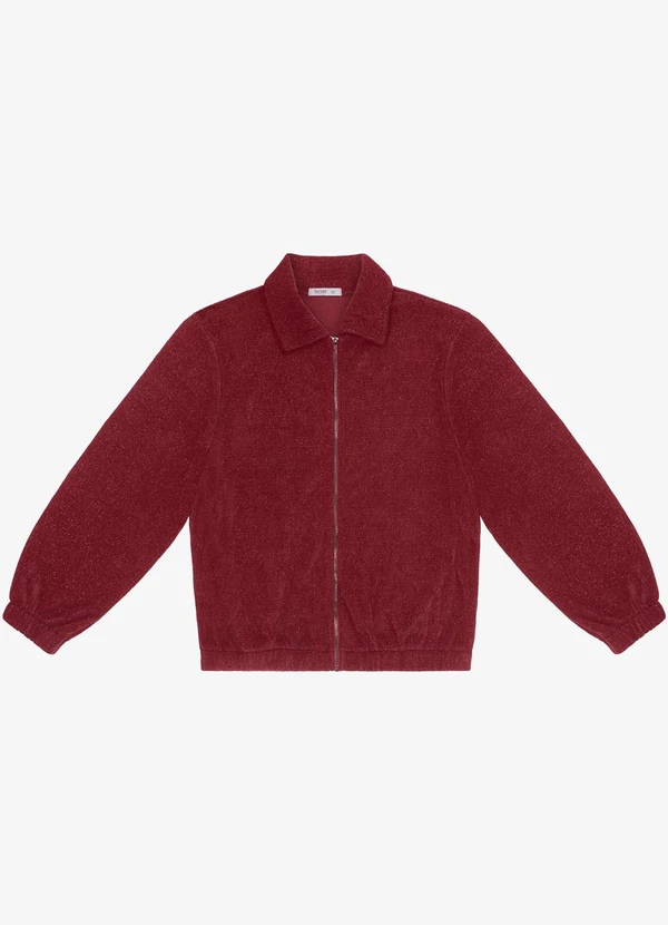 Secret Glam - Jaqueta Plus Size Vermelho 6