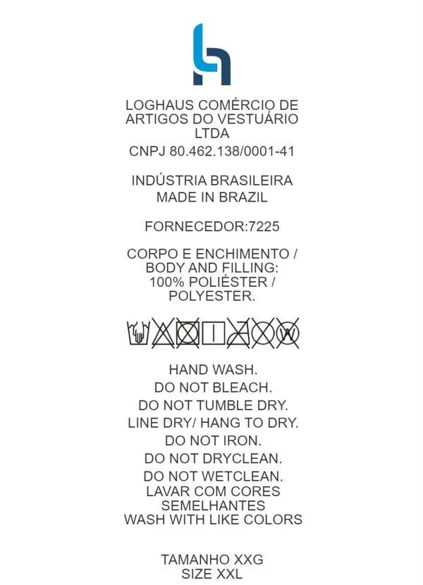 Marguerite - Jaqueta Puffa Alongada Plus Size Preta 5