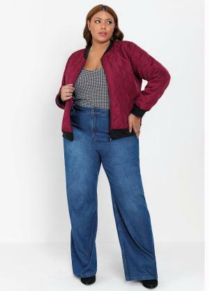 Bomber Plus Size (Bord) Acolchoada