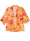 Malwee - Kimono Alongado Tropical em Viscose PlusLaranja - variação: Laranja