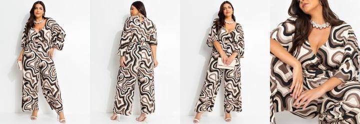 Macaco Abstrato Orgnico em Malha de Viscose