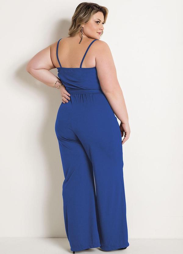 Marguerite - Macacão Azul Royal em Malha 2