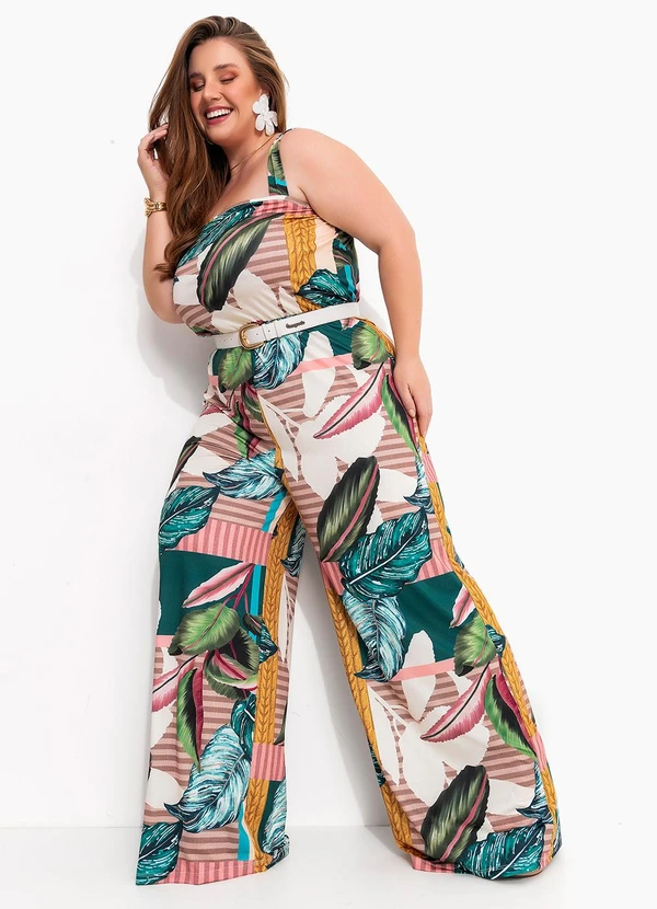 Marguerite - Macacão Folhagem em Malha Fria 6