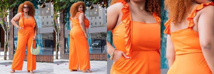 Macaco Laranja em Malha