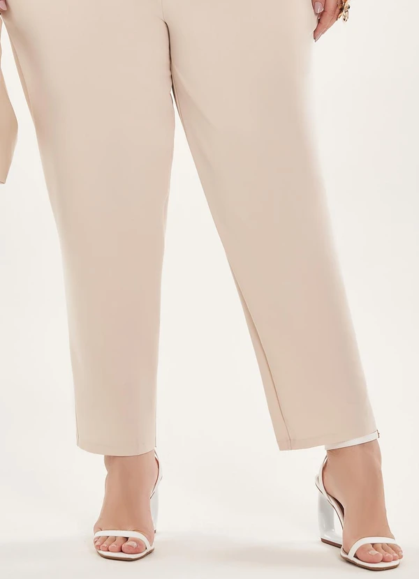 Lisamour - Macacão Longo com Botões Frontais Giz 3