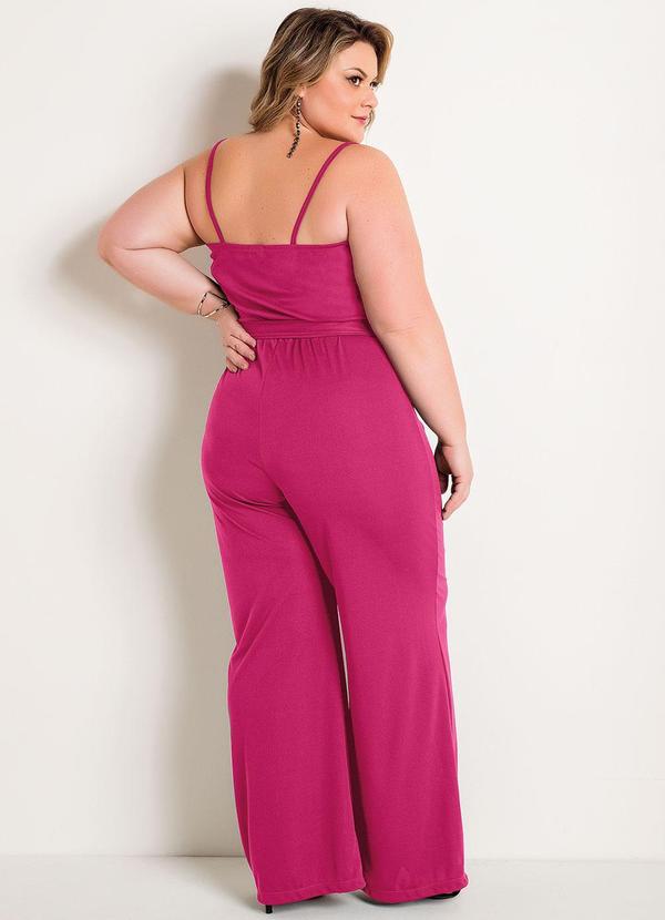 Marguerite - Macacão Pink em Malha 2