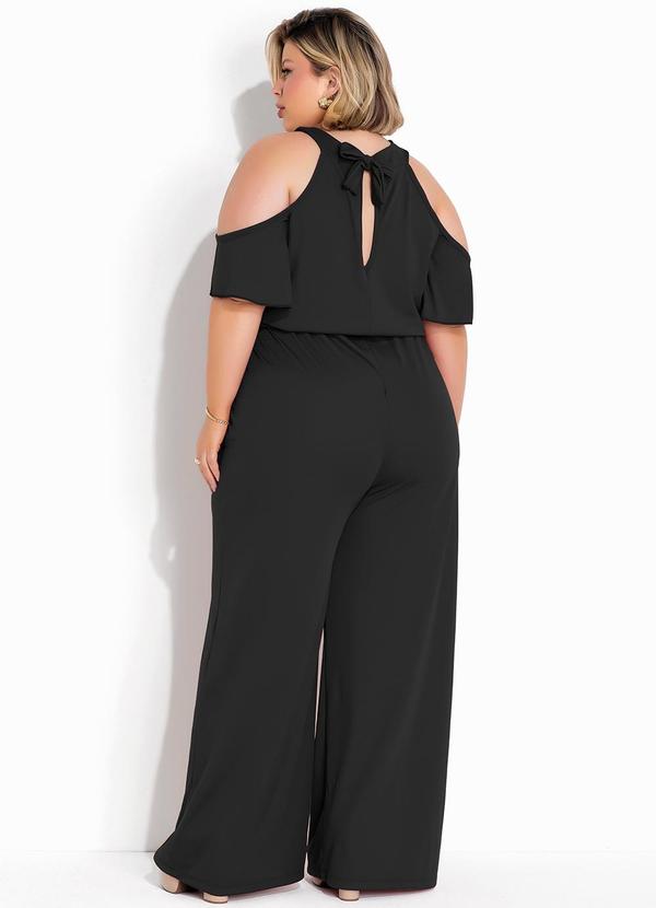 Marguerite - Macacão Preto em Malha 2