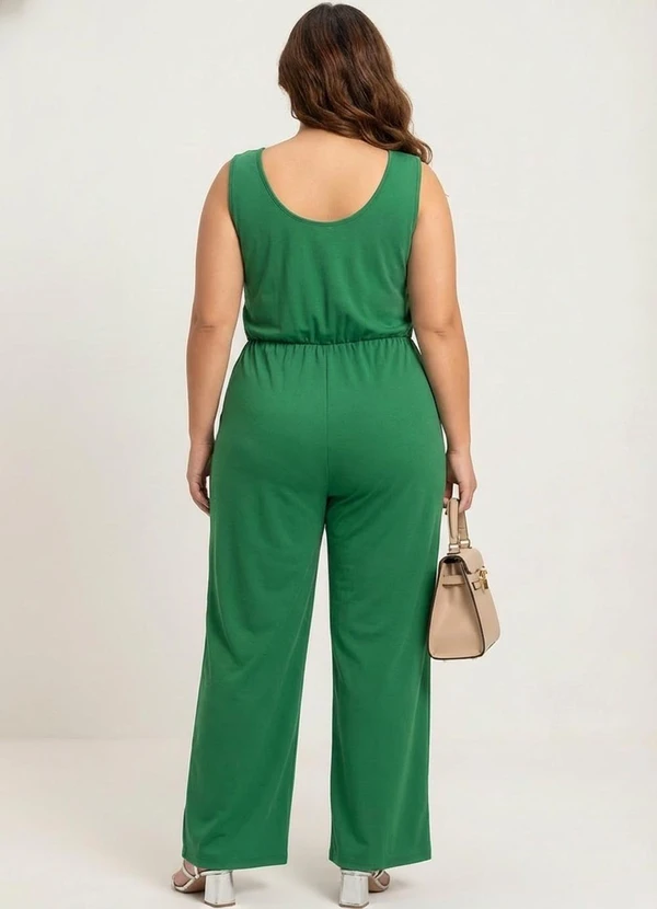 Marguerite - Macacão Verde em Malha 4