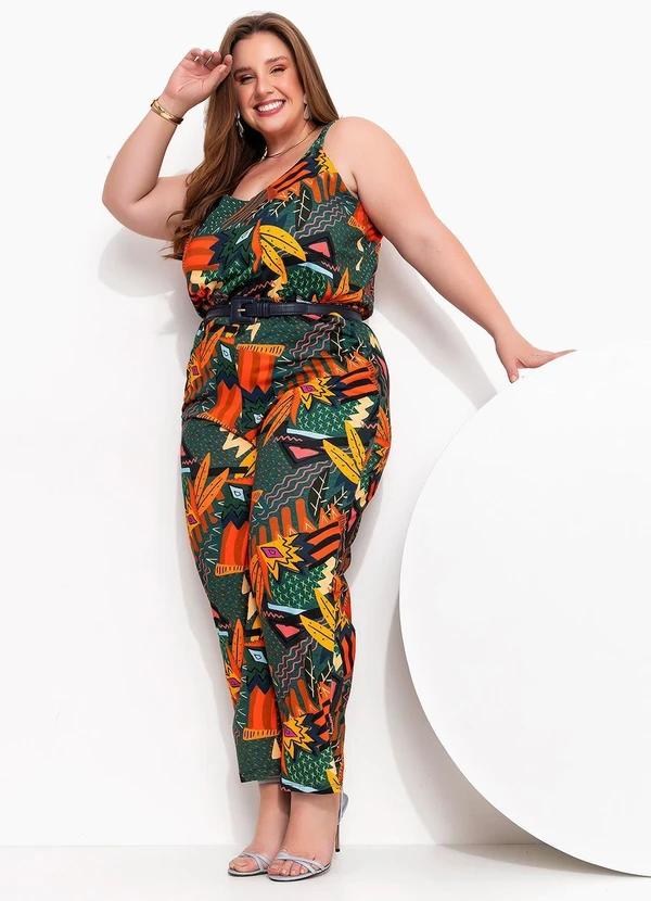 Marguerite - Macacão Verde Escuro em Malha 3