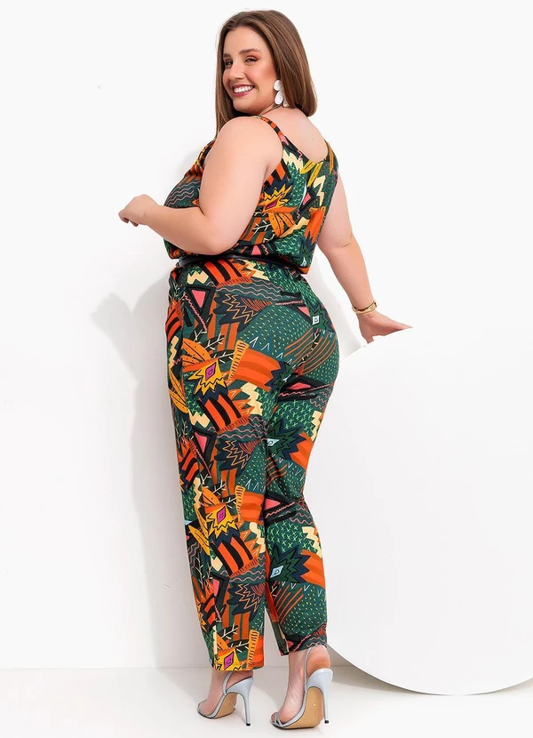 Marguerite - Macacão Verde Escuro em Malha 2