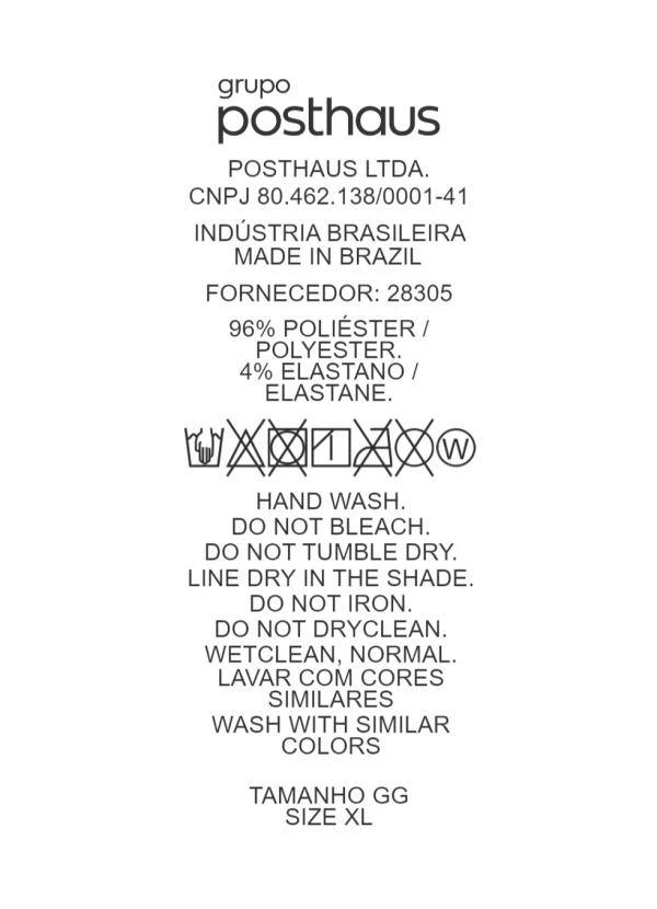 Marguerite - Macacão Azul Marinho em Malha com Elastano 7