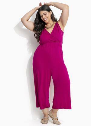 Macaco (Magenta) em Malha de Viscose