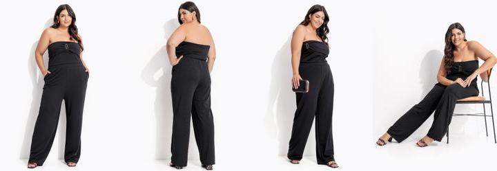 Macaco Preto em Malha Crepe