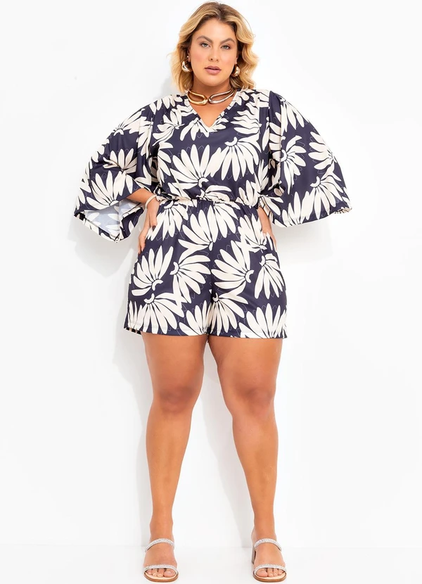 Marguerite - Macaquinho Bananas em Jersey Acetinado 3