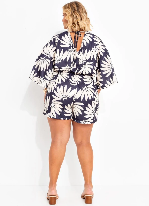 Marguerite - Macaquinho Bananas em Jersey Acetinado 5