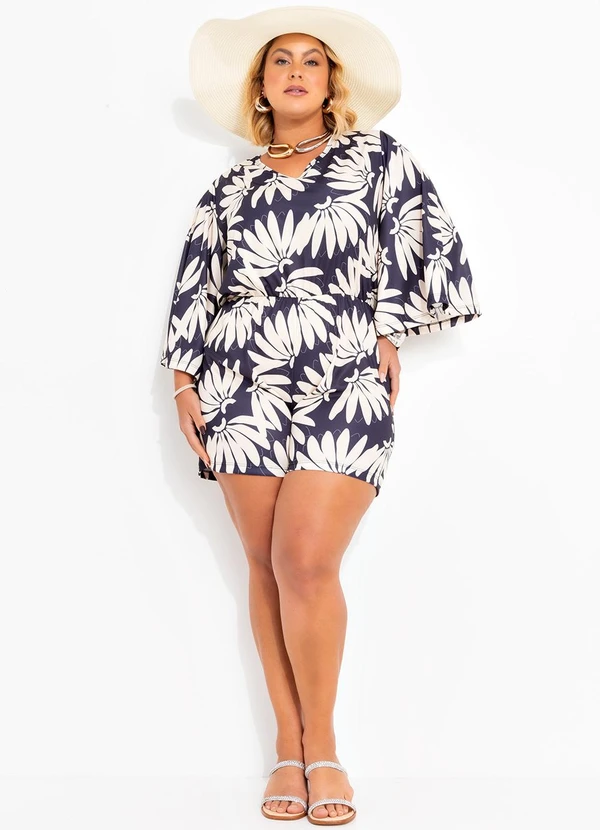 Marguerite - Macaquinho Bananas em Jersey Acetinado 6