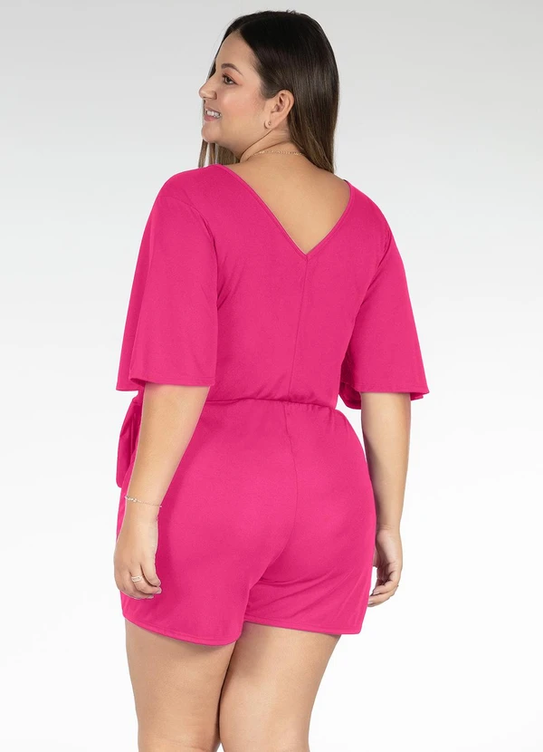 Marguerite - Macaquinho Pink em Malha 2