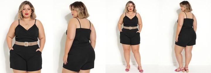 Macaquinho Preto em Malha