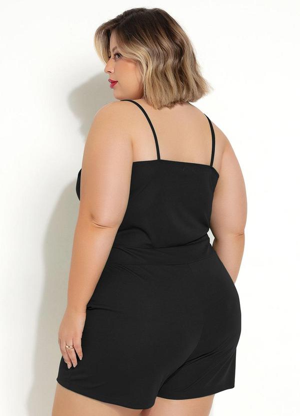 Marguerite - Macaquinho Preto em Malha 2