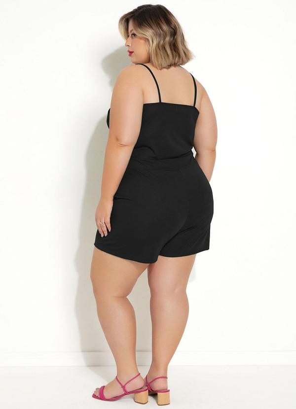 Marguerite - Macaquinho Preto em Malha 4