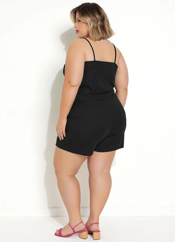 Marguerite - Macaquinho Preto em Malha 4