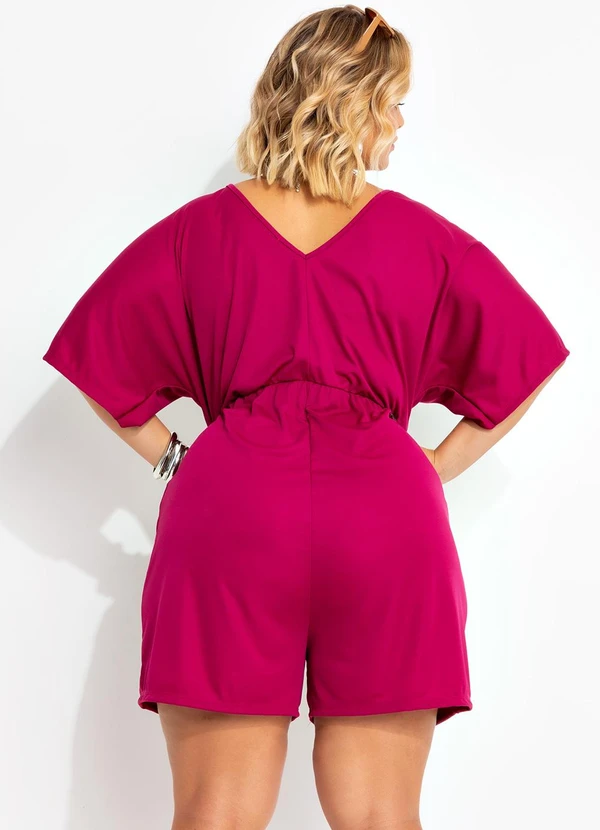 Marguerite - Macaquinho Púrpura em Malha 2