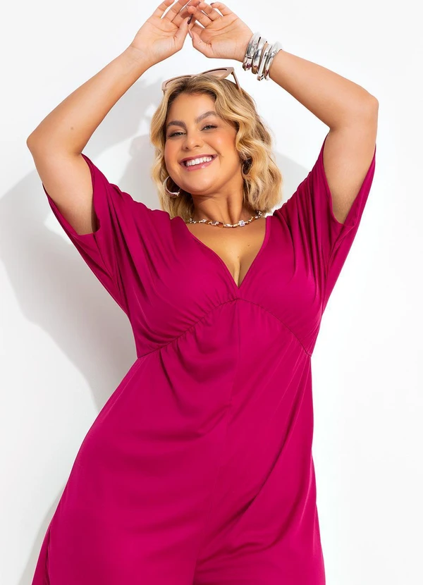 Marguerite - Macaquinho Púrpura em Malha 9