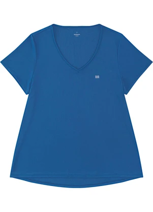 Malwee - Blusa Mullet Dry Uv50+ Plus Azul - MALWEE