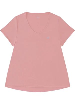 Malwee - Blusa Mullet Dry Uv50+ Plus Rosa Claro - MALWEE