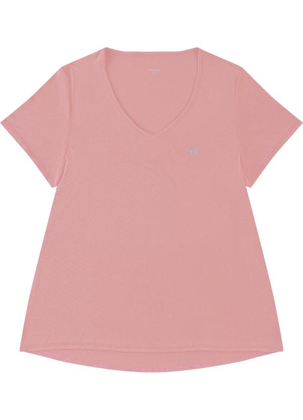Malwee - Blusa Mullet Dry Uv50+ Plus Rosa Claro