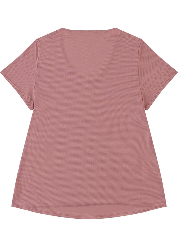 Malwee - Blusa Mullet Dry Uv50+ Plus Rosa Claro 2
