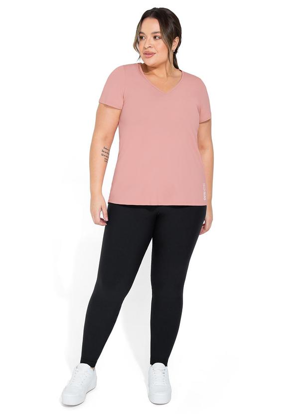 Enfim - Blusa Rosê Mullet Uv Feminina Plus 2