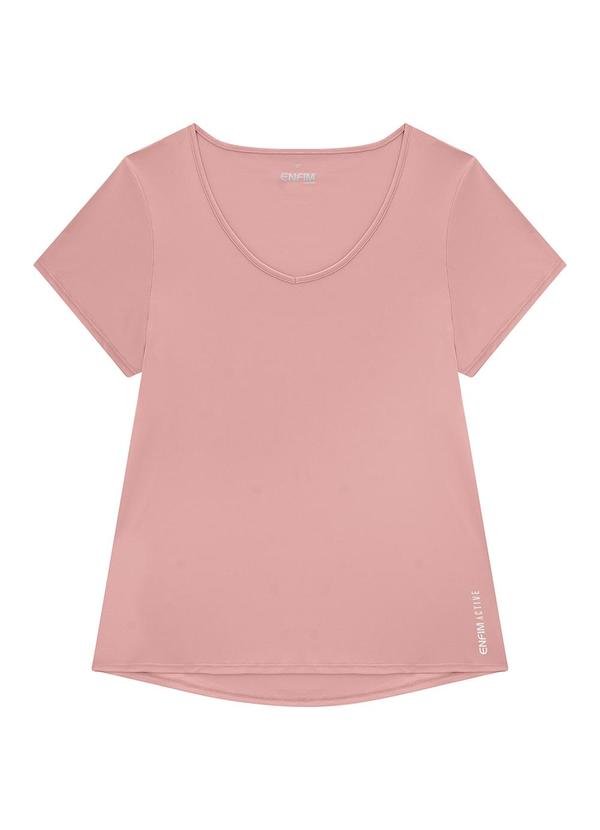 Enfim - Blusa Rosê Mullet Uv Feminina Plus 5