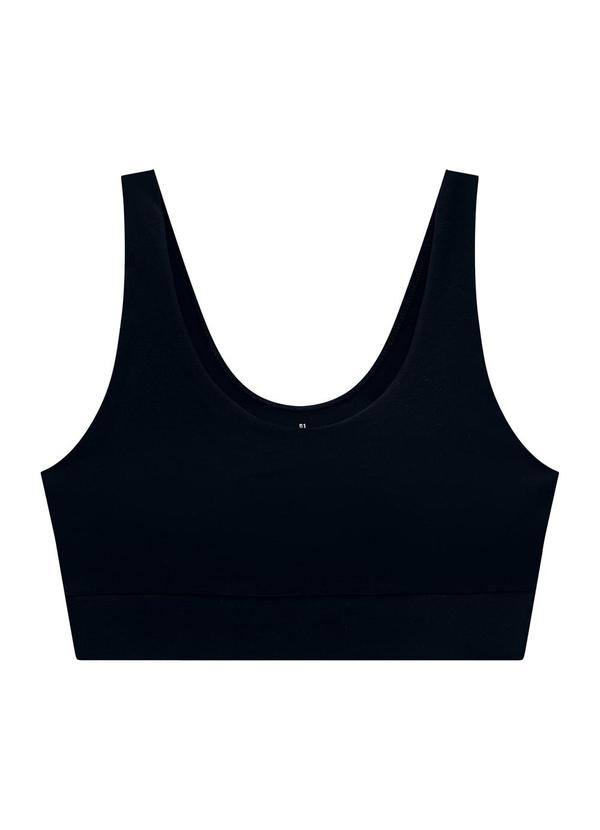 Enfim - Top Preto Regata Amni® Plus 4