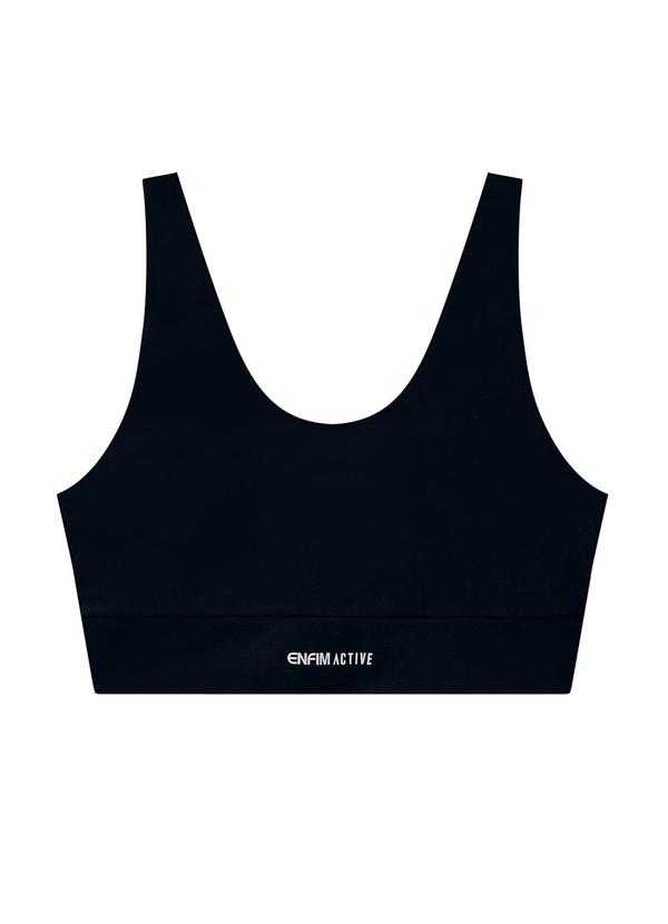 Enfim - Top Preto Regata Amni® Plus 5