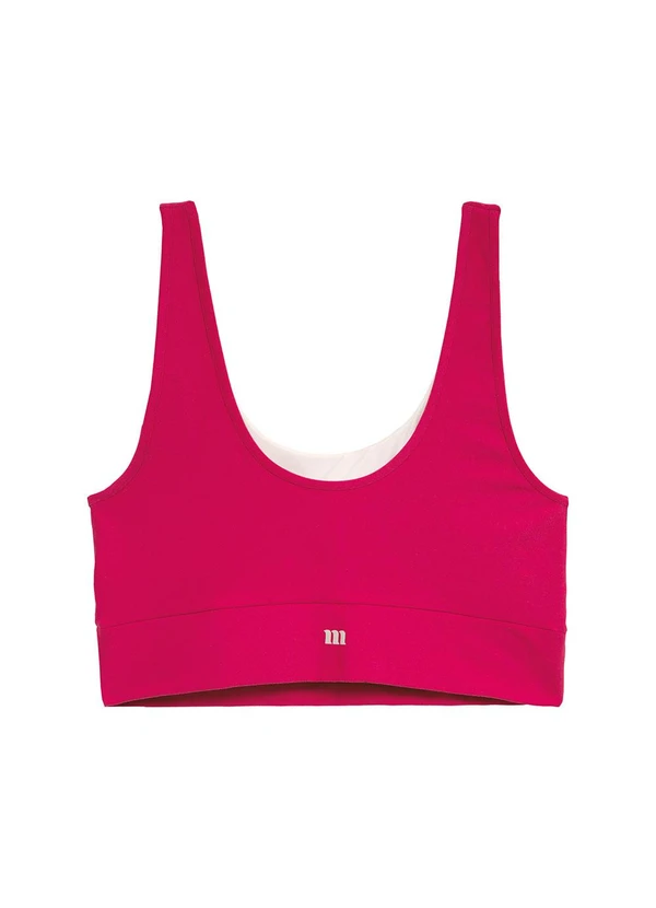 Malwee - Top Regata Malha Eco Plus Active Rosa Escuro 2