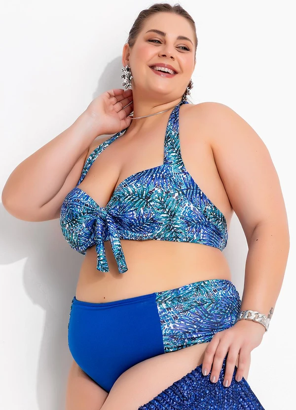 Marguerite - Busto Biquíni Folhagem em Malha Fria 5