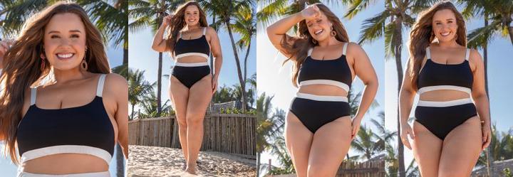 Biquni Preto em Poliflex