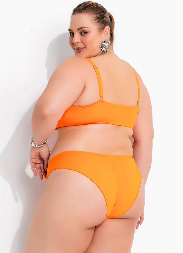 Marguerite - Busto Biquíni Laranja em Malha Fria 4