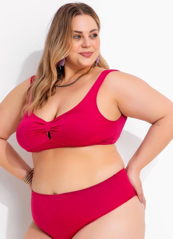 Marguerite - Busto Biquíni Pink em Malha Fria 4