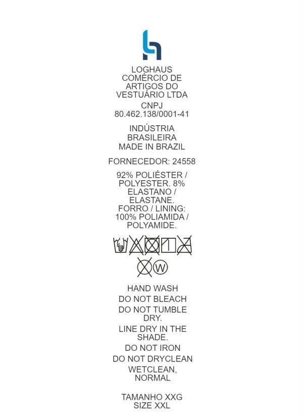 Outlet - Calcinha Biquíni Plus Size Folhagem com Elástico 3