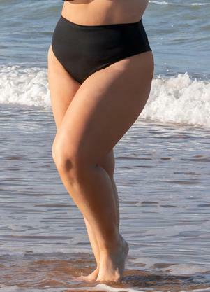 Calcinha Biquni (Preta) Hot Pants