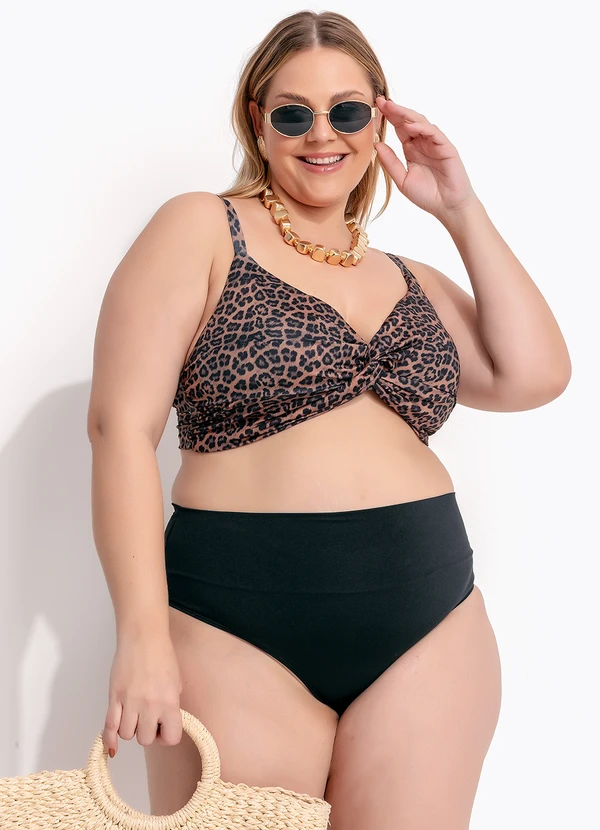 Marguerite - Calcinha Biquíni Preta Hot Pants 16