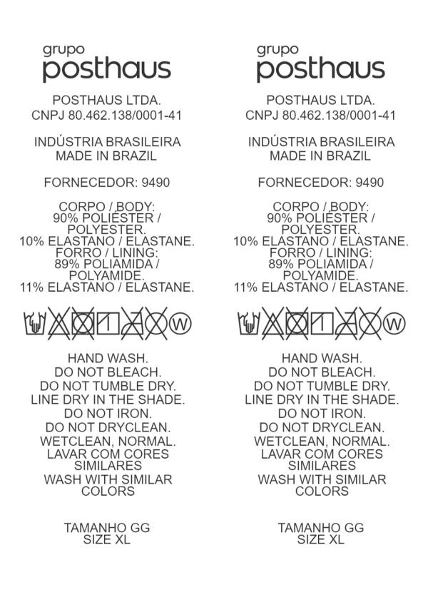 Marguerite - Maiô Folhagem Tropical em Malha Fria 6