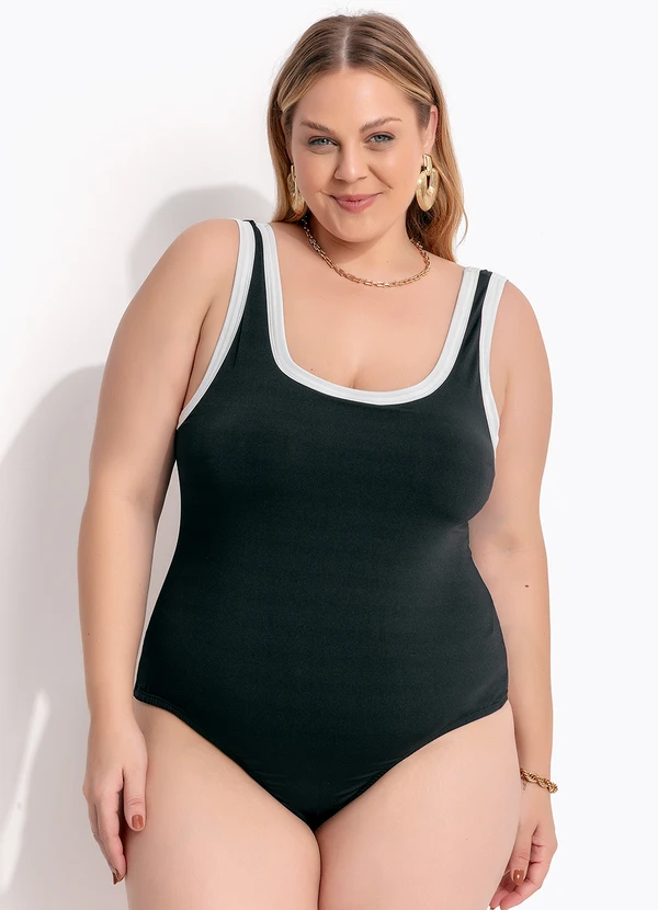 Marguerite - Maiô Preto em Poliflex 8