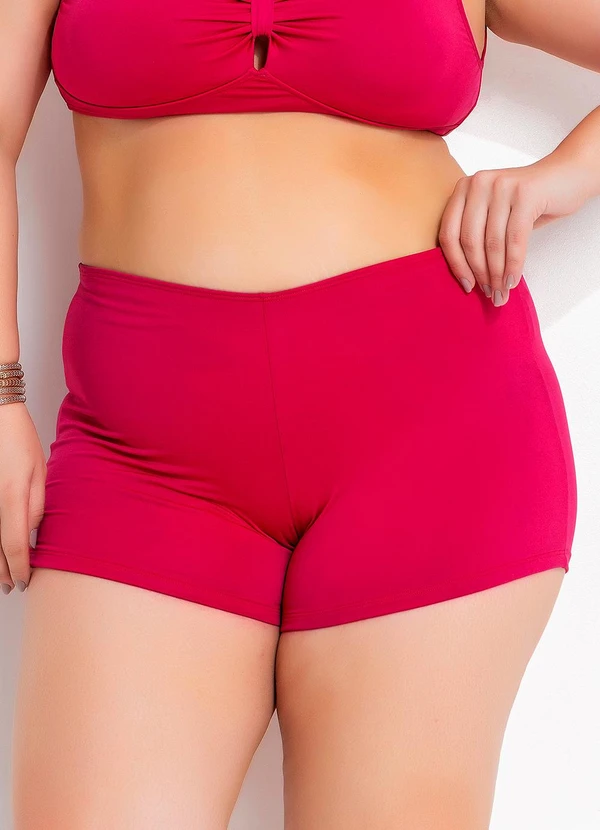 Marguerite - Short Biquíni Pink em Malha Fria