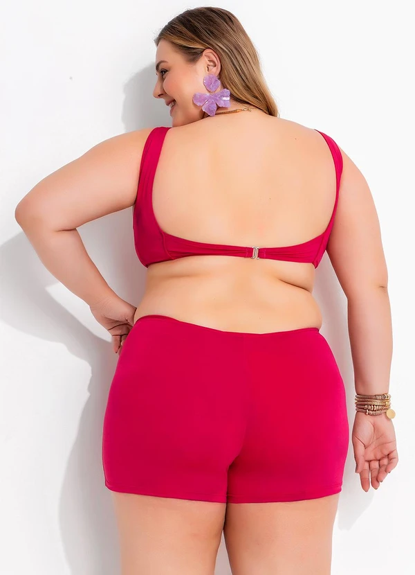 Marguerite - Short Biquíni Pink em Malha Fria 2