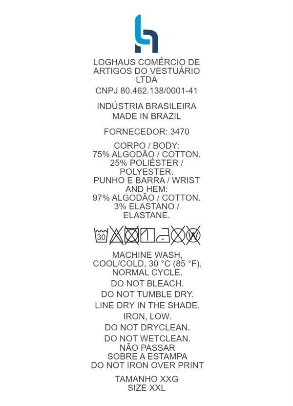 Marguerite - Casaco Lilás em Moletom com Estampa Plus Size 5