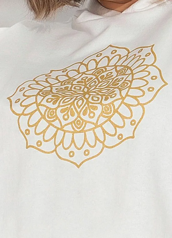 Marguerite - Casaco Off White com Gorro Plus Size 3